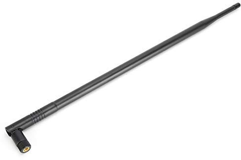 Antenna WiFi Dual Band 12dBi 2,4GHz 5GHz Ad Alto Guadagno RP SMA, Segnale Esteso, Installazione Semplice