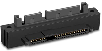 Professionell till SFF-8482 SAS 180 graders vinkeladapter konverterare rakt huvud kompatibel med moderkort (Size : SATA SAS Adapter, Color : 90 degree)