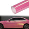 Blueshyhall Film pour voiture - Rose mat avec reflets dorés scintillants - Film de wrapping - Paillettes - Rose doré mat - Autocollant pour l'intérieur et l'extérieur - Pour voiture, moto, vélo (75 x
