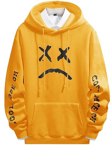 JJdocvanatic Sweat Homme Pull à Capuche Hoodie Sweatshirt Hiver Vetement Femme Streetwear