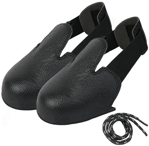 1 Paio Copriscarpe Antinfortunistici per Puntali, Sovrascarpe di Sicurezza Universali, Copriscarpe Anti Sfondamento, Puntale Coperture per Scarpe Lavoro