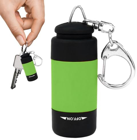 Générique Min-i Lampe De Poche LED - Lampe De Poche Porte-clés Rechargeable Par USB, Petite Lampes De Poches Pour -ts À Lumière Forte, Lampes De Poches Portable Étanche Pour Le Camping