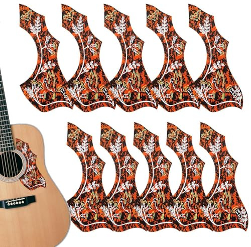 Gitarrpickguard, elgitarr val vakter, 10 stycken PVC Pickguard, MUSIK INSTRUMENT FÖR AFFERENSER, FAMILJ, VÄNNER,