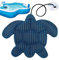 Hot Tub Absorbeur de Scum pour spa, éponge 3D réutilisable absorbant l'huile, kit de nettoyage pour accessoires de , piscine et spa, forme de tortue, 27 x 24 cm