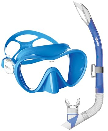 Mares Combo Tropical, Schnorchel Und Tauchmaske, Blue, One Size