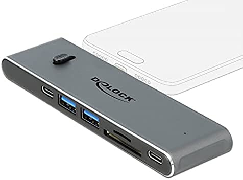 Delock Dockingstation Dual USB Type-C mit HDMI/USB 3.2 / SD/PD 3.0, 87752