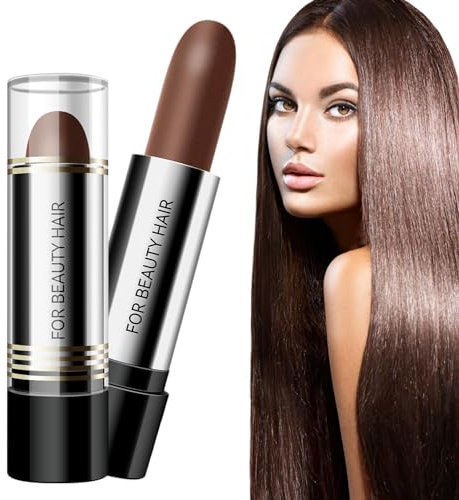 colorante per capelli – penna istantanea per ritocchi per capelli, unisex, colore Stain Shield Stick per capelli e barba, impermeabile temporaneo, grigio correttore