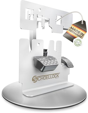 SCHOELLOCK® Blocco pedale per Crafter SY/SZ, MAN TGE, Grand California, Adria, Knaus, Dethleffs dal 2016 - Camper & Camper - Serratura a pedale
