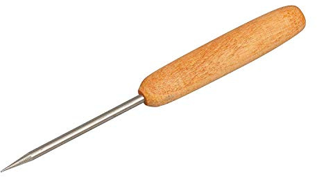 We Can Source It Ltd - Ice Pick with Wooden Handle and Carbon Steel Point 8'' Long