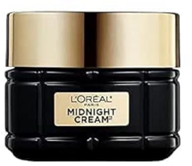 L'Oréal Paris, Crema Viso Midnight, Per Pelli Mature, Azione Anti-Età, Incarnato Levigato e Rughe Ridotte, Con Complesso Antiossidante e Vitamina E, Age Perfect Renaissance Cellulaire, 50 ml