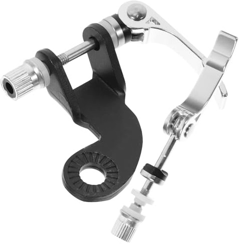 Yardwe 2pcs Quick Release Rod Bike Trailer Connector Steel Linker for Trailer Hitch Bike Rack Random Style