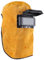 Máscara de Casco de Soldadura, Máscara de Protección de Capucha de Soldador de Cuero con Lente Abierta, Resistente Al Calor, Transpirable, Gorro de Trabajo de Soldador, para