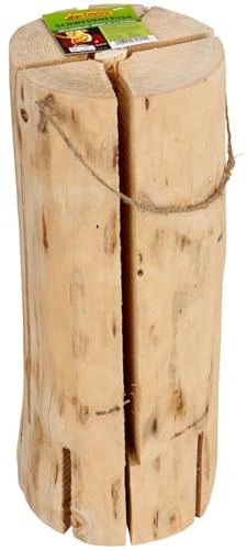 Schwedenfeuer 47 cm x 18 cm Brenndauer 3,5h Holz Kamin Feuerschale (8)