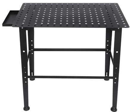 Table de Soudage Mobile Établi, 91,5 x 60 x 84,5 cm, Capacité de Charge de 600 kg