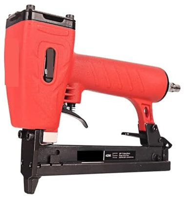 chiodatrice pneumatica. Pistola Sparachiodi Pneumatica 425K For Lavorazione Del Legno, Ferro, Mobili In Rattan Intrecciato, Tubo In Alluminio, Punto Stretto Da 5 Mm .sparachiodi
