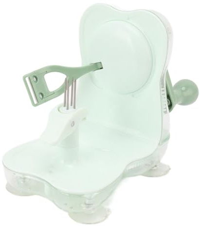 Generic JUEGO DE PELADOR DE MANZANAS, PELADOR DE MANZANAS SUAVE AJUSTABLE, FÁLE DE LIMPIAR, EFICIENTE Y DELICADO PARA LA COCINA