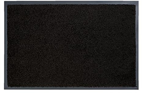 Astra slitstark smutsfångande pärla – halkfri dörrmatta – dörrmatta för inomhusbruk – entrématta – matta (antracit 80 x 120 cm)