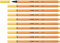 STABILO - Fineliner - point 88-10er Pack - hellgelb