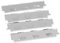FIRXZYMZ 37cm Flavorizer Bars Hitzeschild, Robuster Edelstahl Wärmeplatte, Flammenblech,Brennerabdeckung für landmann,Enders Boston,tarrington House, Outdoorchef-Perth,Uniflame 750,Tenneker TG4,kamino