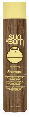 Sun Bum Revitalisierendes Shampoo, silikonfrei und farbsicher, vegane und tierversuchsfreie Formel, 300 ml