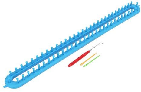 Dickly Telaio per Maglieria Set Punto Lavorato a Maglia Leggero e Resistente Telaio per Filati per Maglieria, Telaio per Tessitura Strumento per Tessitura, Lunghezza 58 cm