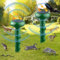 BIRDTOBR 2 Stück Mole Repellent Ultrasonic Solar, Mäuse Vertreiben Ultraschall, Solar-Maulwurfschreck, Maulwurf Schreck, Mäuse Vertreiben,Wühlmausschreck, Schädlingsbekämpfung für Den Rasen Garten