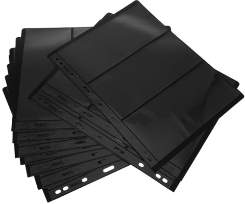 FUNOMOCYA Álbum De 10 Hojas Interiores Hojas De Inserción para Organizar y Clasificar