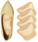 Qkepcy Plantillas Ortopédicas De Gel Para Zapatos 4 Piezas Almohadillas De Apoyo Para El Arco Alivio Del Dolor Para Pies Planos Y Fascitis Plantar Accesorios De Calzado Cómodos Y Duraderos(Beige)