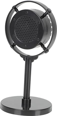 TOYANDONA Microphone Vintage pour Accessoire de Photographie et Décoration pour Fêtes et Karaoké Rétro