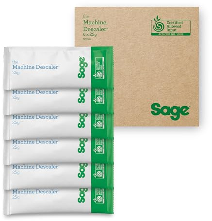 Sage - Descalcificador para Máquinas de Café y Hervidores Sage - Pack de 6