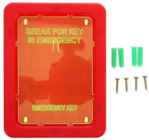Cabilock Caja de Llaves de Emergencia Multifuncional con Almacenamiento de Tarjetas y Objetos Peligrosos de Abs Varios Estilos para Hogar y Oficina