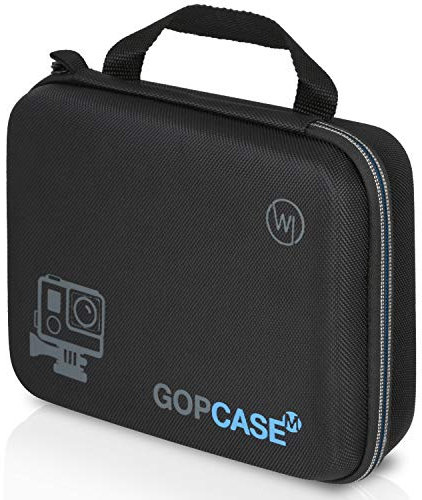 Wicked Chili M borsa protettiva compatibile con DJI OSMO Action 5 Pro, 4, 3, 2,1 - Case Bag Borsa per il trasporto della fotocamera DJI, custodia subacquea e accessori (scomparto con cerniera)