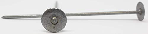 200mm x 4.50mm Galvanised Slab Nails 1Kg