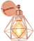 TOKIUS Applique Murale Interieur Vintage Industrielle Plafonnier Luminaire E27 en Métal Lampe Murale Industrielles Rétro Réglable 180° éclairage Mural Cuisine Salon (Or rose-1pcs)