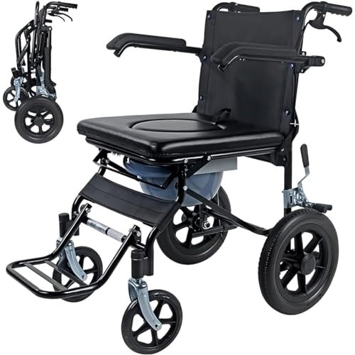 Saliscale Elettrico Cingolato Sedia a rotelle elettrica per salire le scale, sedia a rotelle da viaggio leggera, sedia comoda pieghevole impermeabile con ruote, piccola per casa e viaggio, u