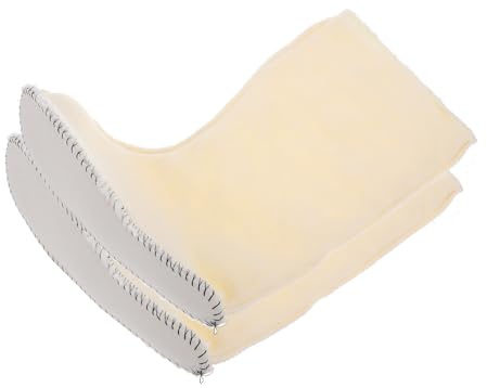 Toyvian Chaussettes Imperméables Doublées pour Bottes de Pluie Femmes Chaussettes Hautes Épaisses en Peluche -Mollet Chaudes Protection le Froid pour Travail et Randonnée