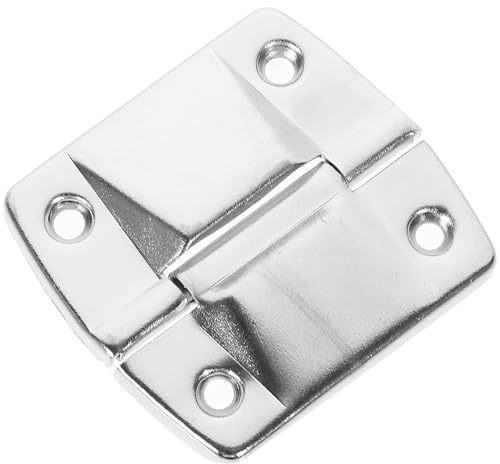 HEALEEP Charnière Boîtier Stable en Fer, Lot de 6 Charnières Métalliques pour Meubles et Coffres, Adaptée au Rangement d'Atelier et Usage Domestique