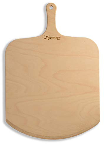 Eppicotispai - Buccia per pizza in legno di faggio, 30 x 40 cm, Made in Italy
