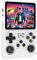 Console retrò portatile R36S, sistema Linux, schermo IPS da 3,5, lettore video tascabile portatile, scheda TF da 64 GB +15000 giochi, sistema Linux (bianco)