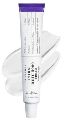 Dr.Althea PDRN Reju 5000 Cream | Biome PDRN Cream for Irritated, Sensitive Skin | Soothing Face Moisturizer with Panthenol and Centella | Korean Vegan Skin Care for All Skin Types, 0.7 Fl Oz