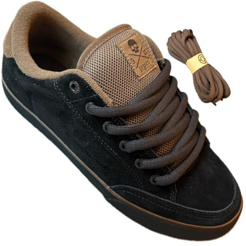 C1RCA Lopez 50 Scarpe da Ginnastica Skateboard AL50 Basse Unisex – Adulto Colori novità 2025/26 (Black Chocolate, Sistema Taglie Calzature EU, Adulto, Numero, Media, 42)
