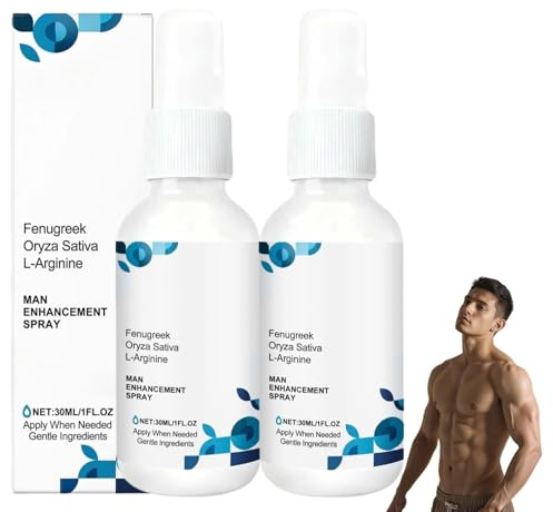 Rock Thrust Spray Corporel Pour Hommes à Base D'algues, Spray Herbapower, Vitalité Masculine à Effet Rapide, Efficacité Prolongée, Renforcement De L'attrait Masculin Et Le Charme (2PC)