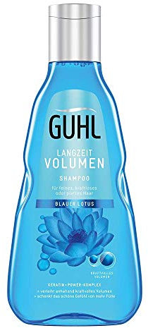Guhl Shampooing volume longue durée - 250 ml - Lotus bleu - Donne du volume puissant - Cheveux fins et sans force