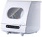 HE-XSHDTT Complete Portable Countertop Dishwasher with Built-in Water Tank 5 Programs Baby Care Glass & Fruit Wash White