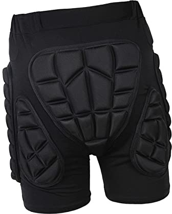 F Fityle Sports Ski Hip Pad, Pantalon Protection Hip Body Protection Roller Riding pour Adultes Enfants, XS