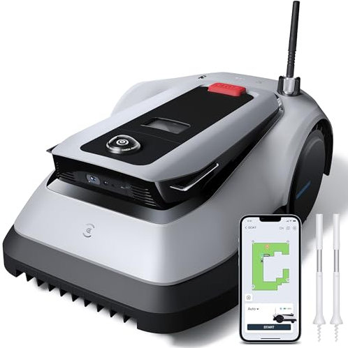 ECOVACS Goat G1-800, Robot Lawn Mower, Grey