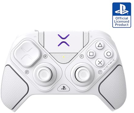 Turtle Beach Victrix Pro BFG Reloaded Wireless Modular PlayStation Controller Weiß - Offiziell Lizenziertes Produkt