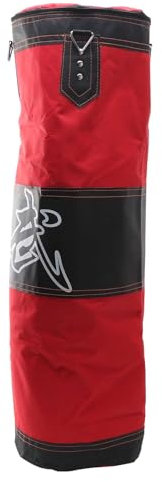 Boxsack-Set für intensives Training - Hängender Sandsack (ungefüllt) mit Handschuhen & Bandagen - Ideal für Erwachsene in MMA und Kickboxing - Stabiles Kampfsport Equipment