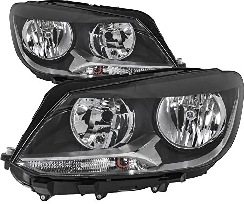 Halogen Scheinwerfer Set TOURAN (1T) Bj. 05/10-12/13 H7/H15 mit Motor