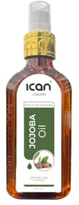 ICAN LONDON 100% PURE & NATURAL JOJOBA OIL FOR HAIR, SKIN, NAILS 150ML